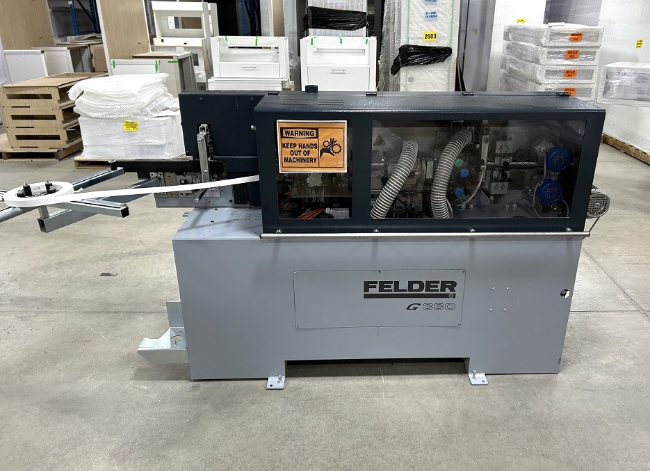 Felder "G330-4" Edgebander yr 2021  - 220v , 1 phase - Concord, ON