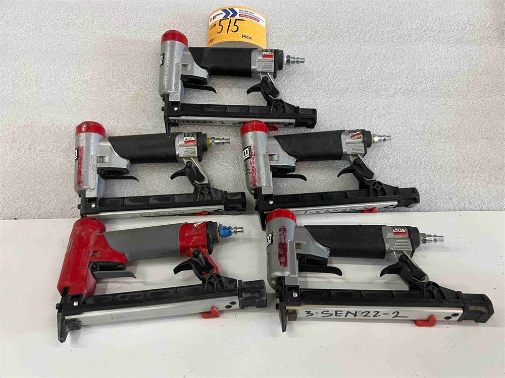 Senco "SFT10XP-A/D" Staple Guns Qty. (5)
