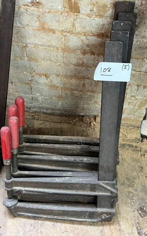 (5) Large Clamps