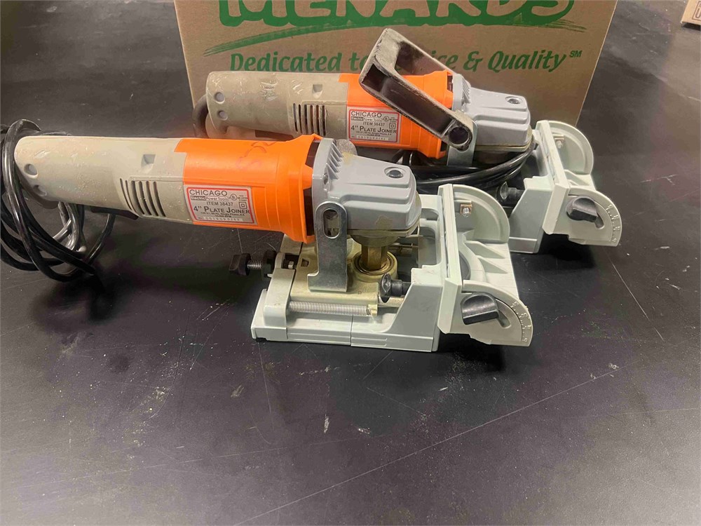 Chicago Electric Plate Jointer Qty. (2)