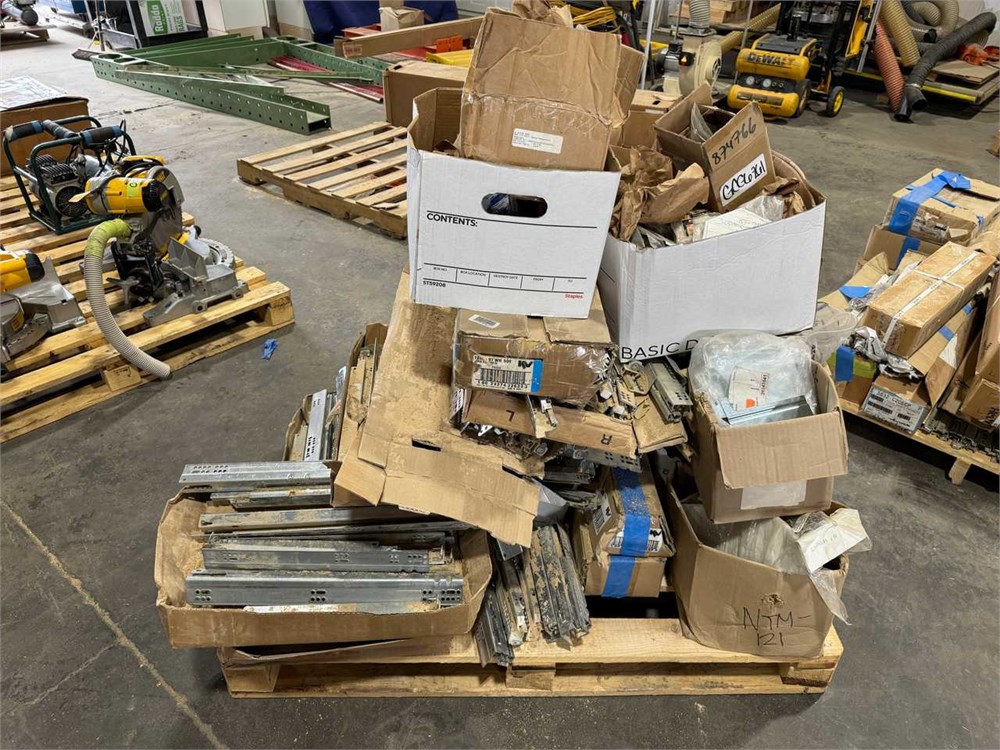 Pallet of Assorted Cabinet Hardware