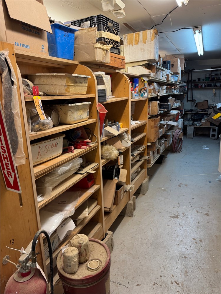 Misc Items on Shelves