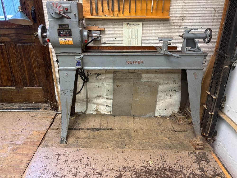 Oliver "51-B" Lathe & Tooling as pictured
