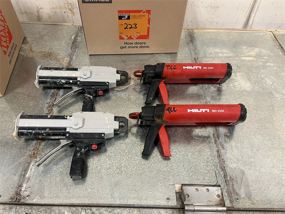 Hilti & 3M Caulk/Glue Guns - Qty (4)