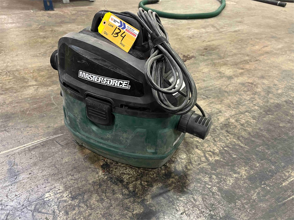 Master Force Portable Shop Vacuum
