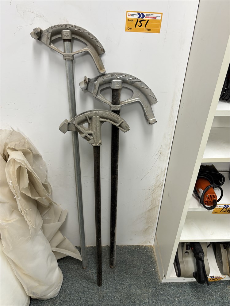 (3) Pipe Benders