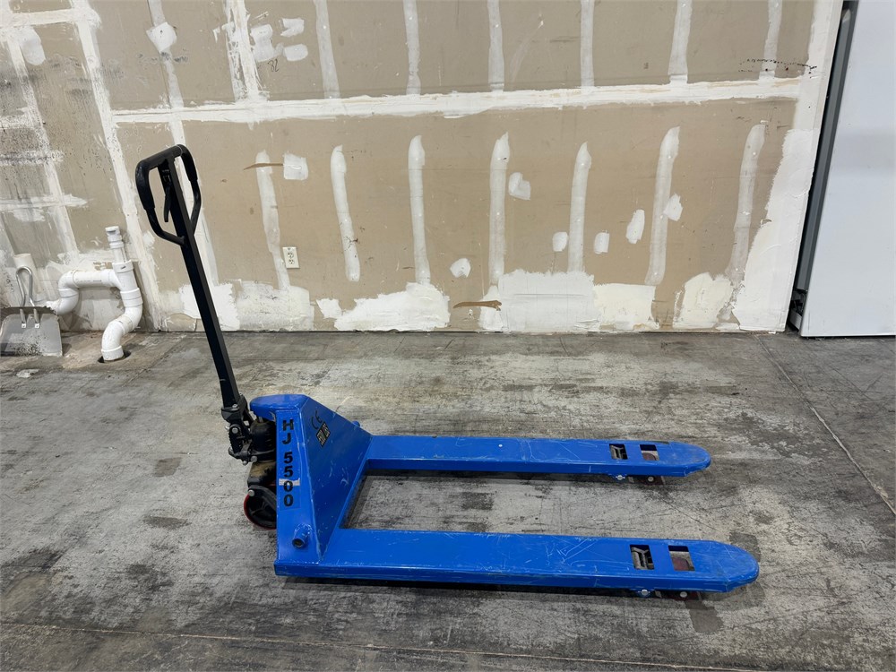 Blue Pallet Jack