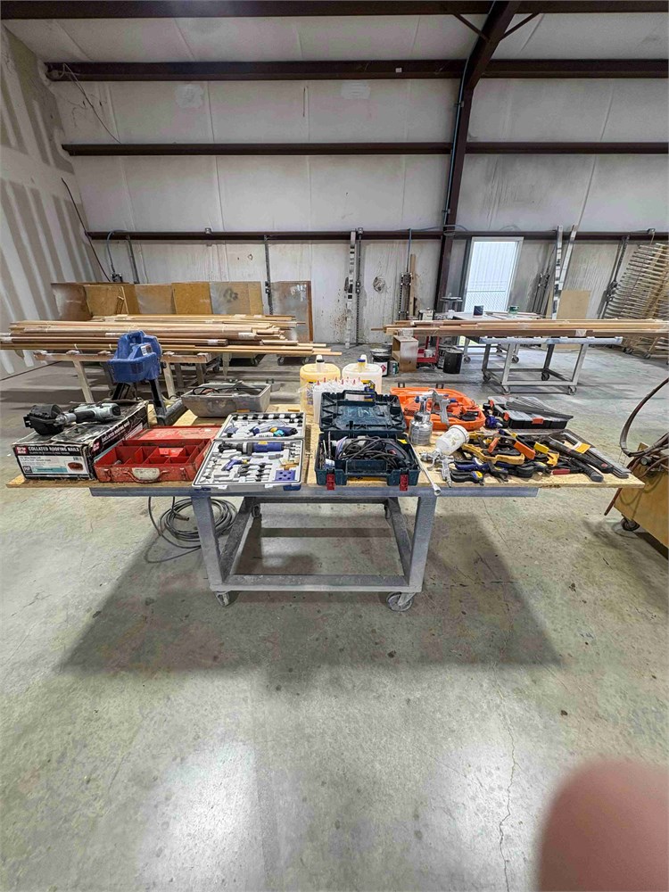 Tools & Misc Items on Table