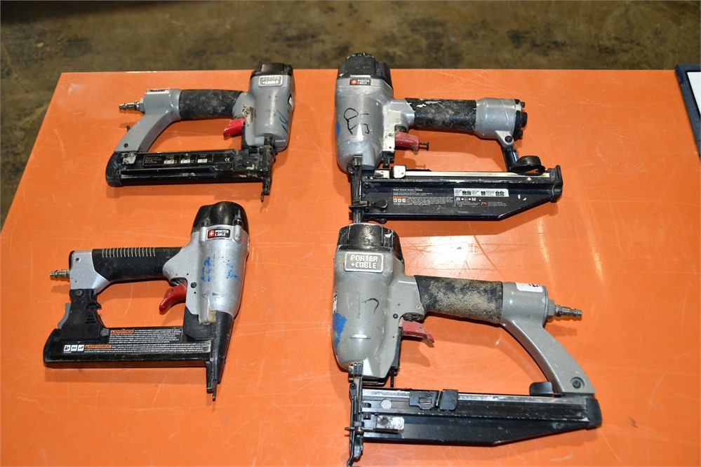 Lot of Porter Cable Staplers/Nailers - Qty (4)