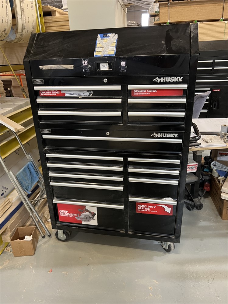 Husky Stacked Tool Box - No Contents