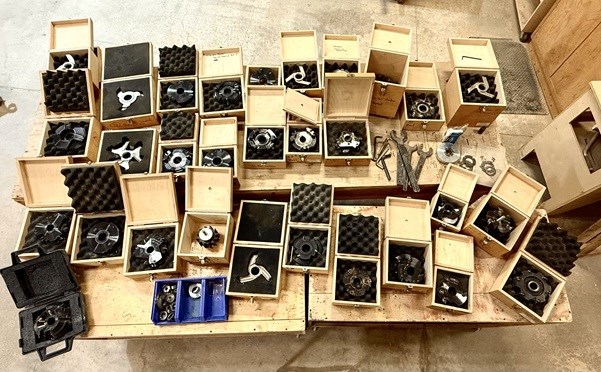 Large Lot of "Shaper/Molder" Cutters - Cayuga, ON