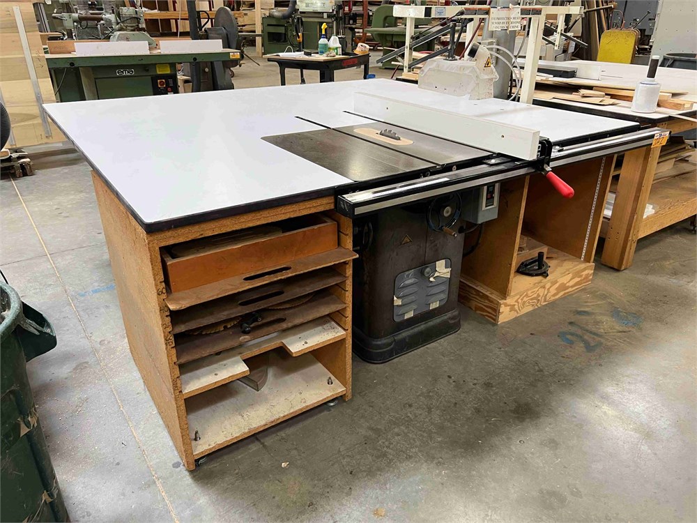Saw Stop Table Saw W/ Contents