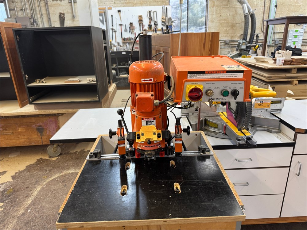 Blum "Minipress" Hinge Borer