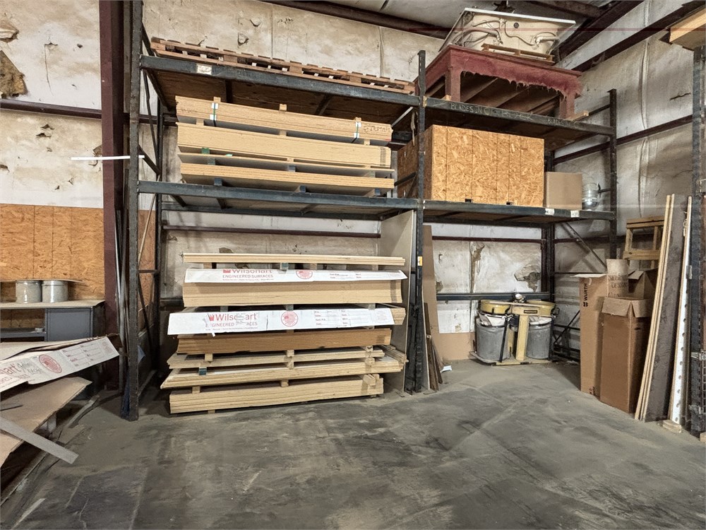 Pallet Rack & Contents