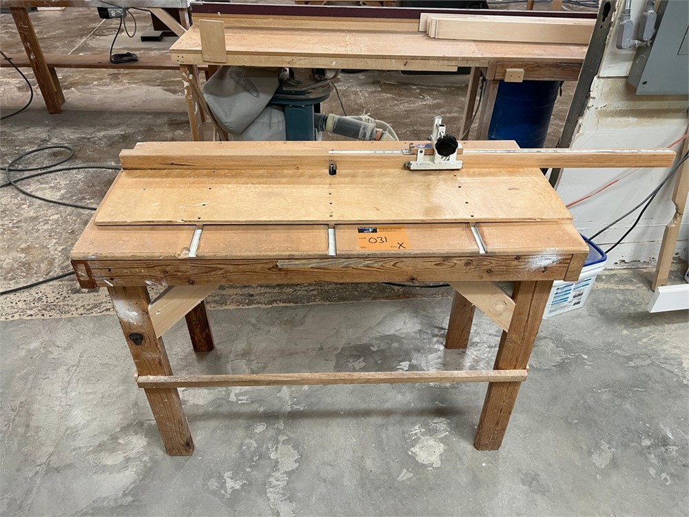 Porter Cable Custom Router Table