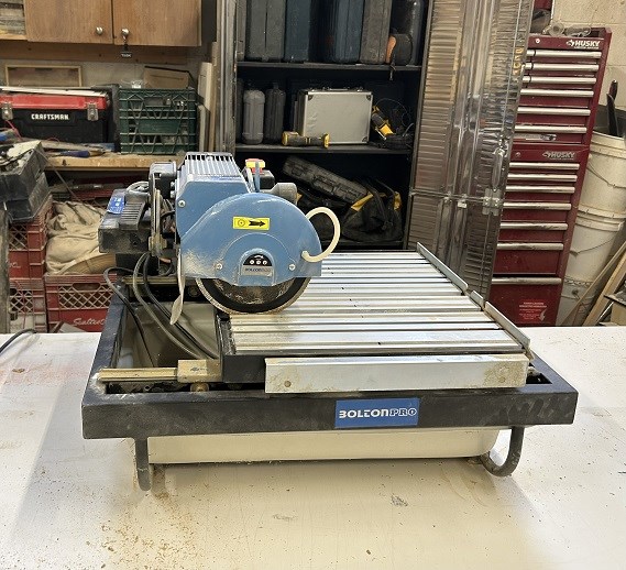 Bolton "Pro" 7 inch Wet Cut Saw - Toronto, ON