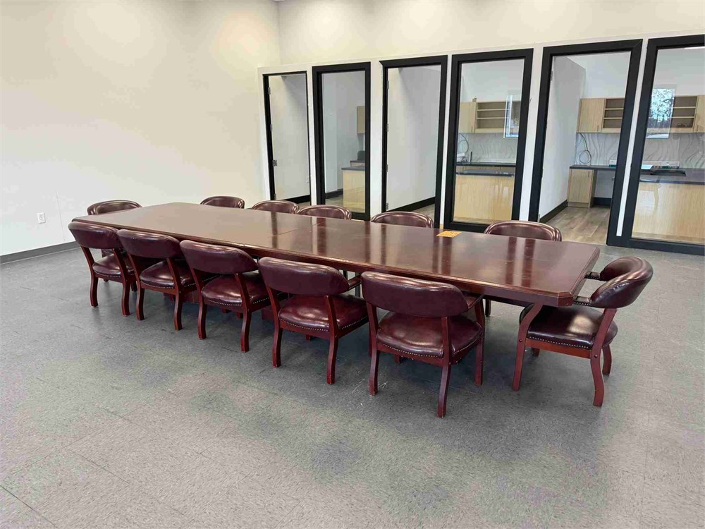 Conference Table and (12) Chairs