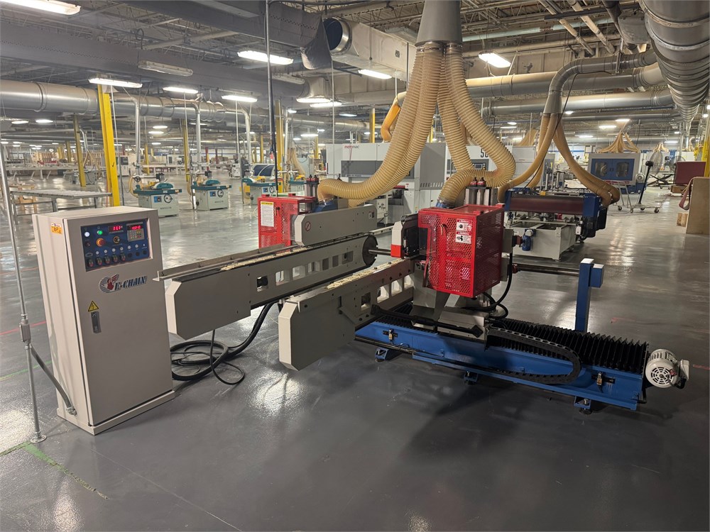 E-Chain "ECT 640" Double Side Trim Saw