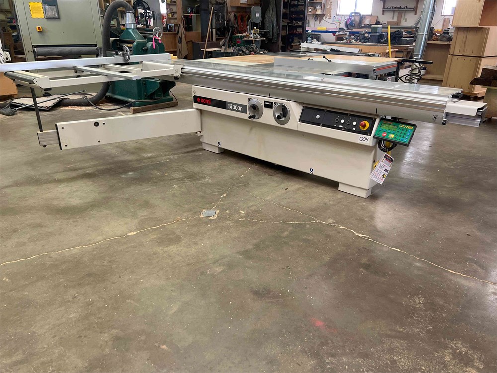 SCM "SI 300 N" Sliding Panel Saw & Tigerstop