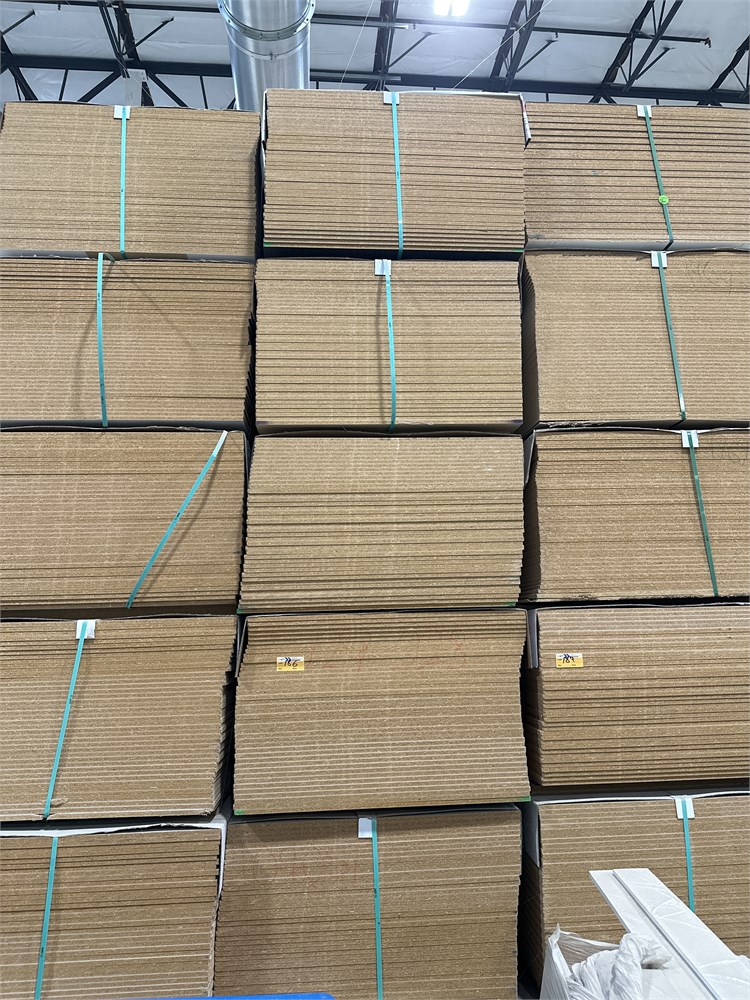 (5) Bundles of Particleboard Panels