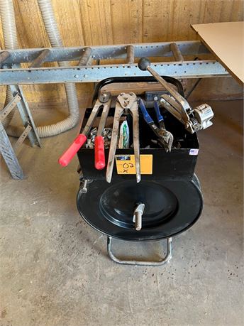 Banding Cart & Tools - as pictured