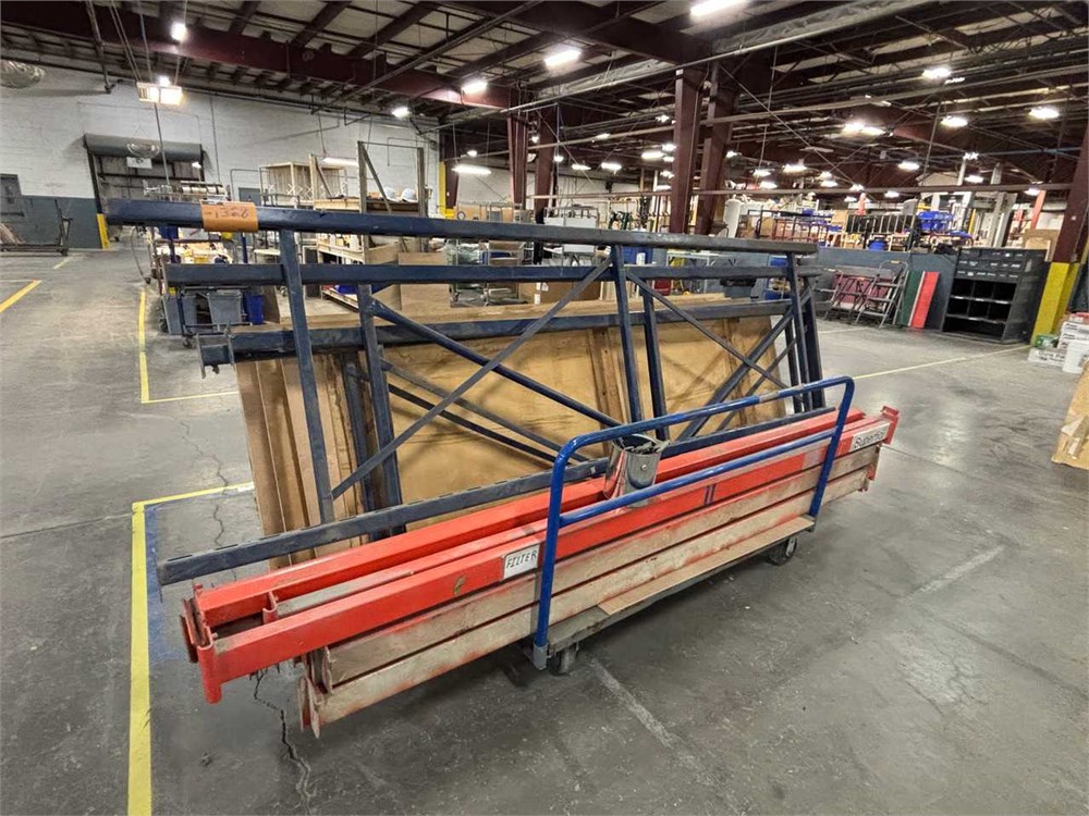 Pallet Rack with Cart