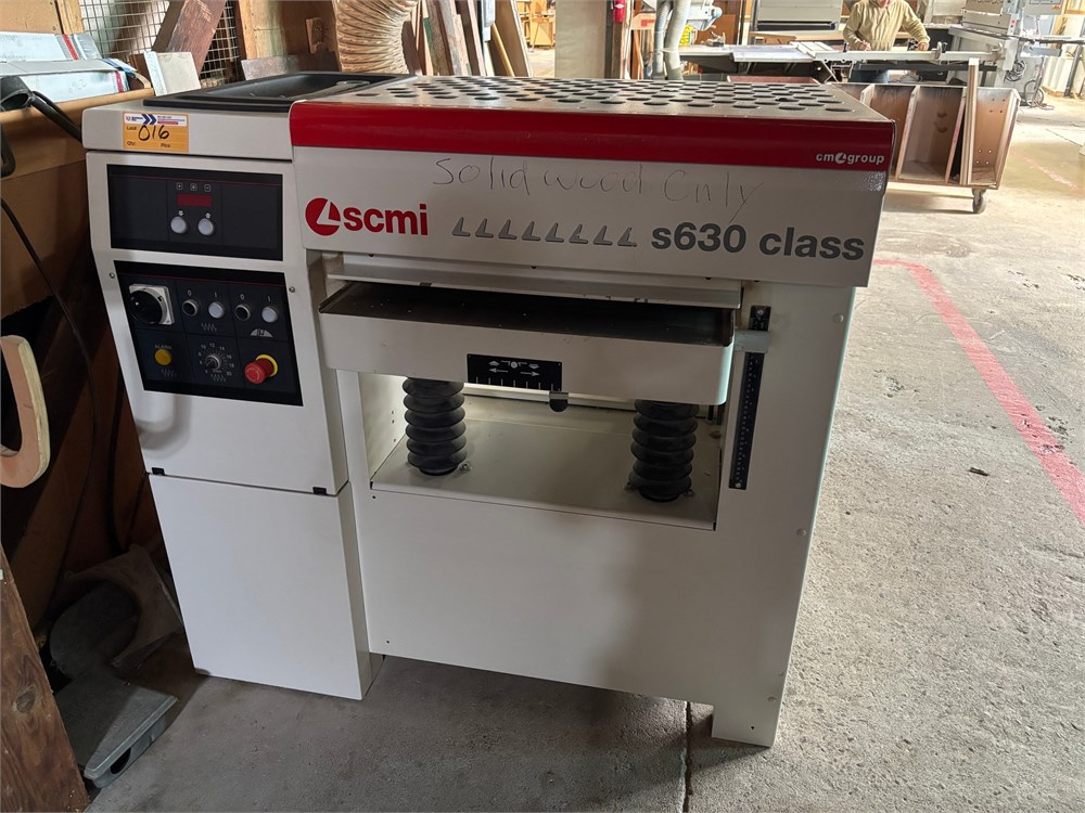 SCMI "S630 Class" Planer with Tersa Cutterhead