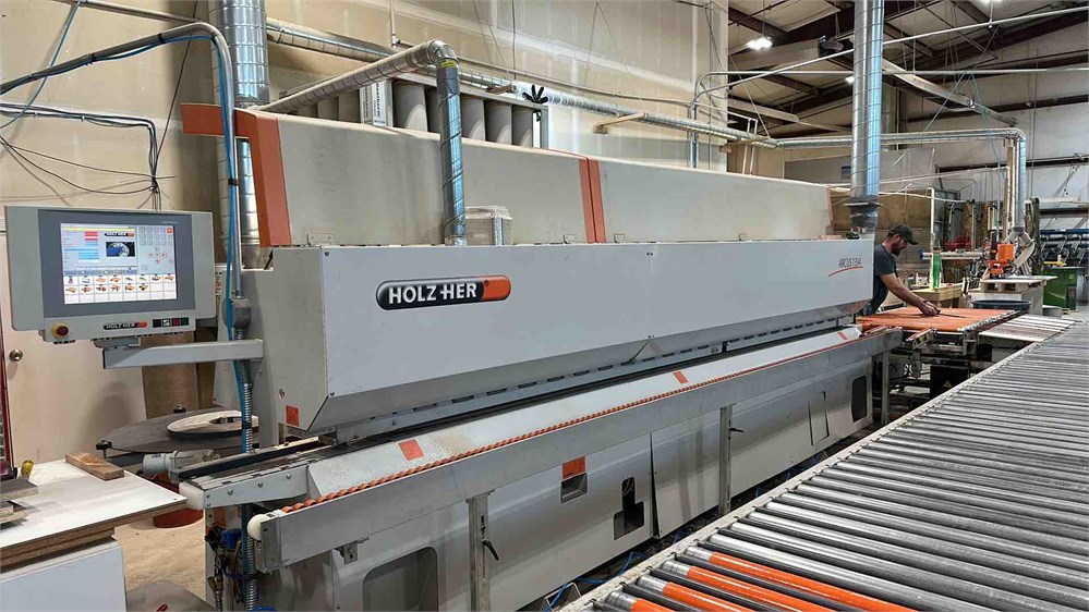 Holz-Her "Arcus 1334" Edgebander W/Pre-mill - Servo Controlled