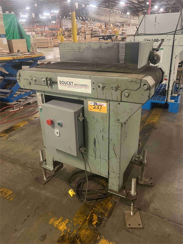 Doucet "ESB" Infeed Conveyor