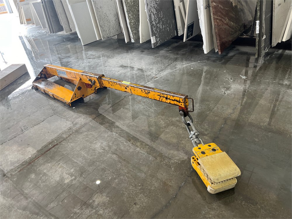 Abaco Machines Forklift Extension with Stone Lifter