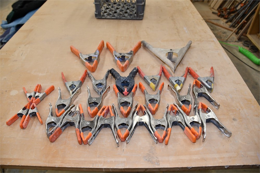 Lot of Spring Clamps - Qty (28)