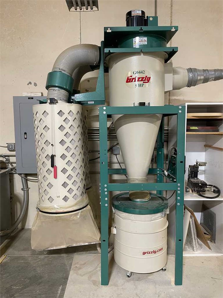 Grizzly "G0442" Cyclone 5HP Dust Collector
