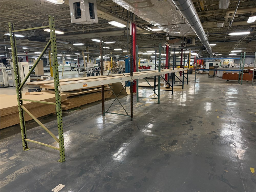 Lot of Pallet Racking - (5) Sections