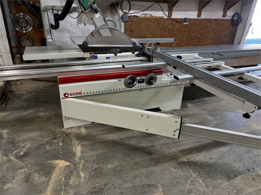 SCM Group "SI400Nova" Sliding Table saw with Tiger Stop TF Rip Fence