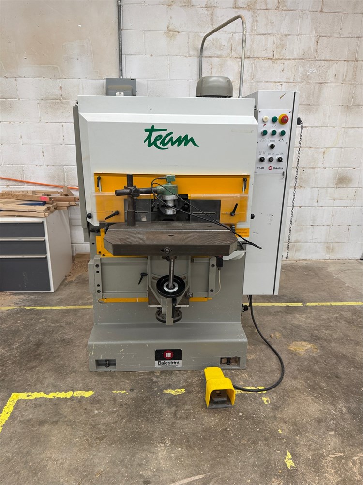 Balestrini "Team" Cut-off & Bore Machine
