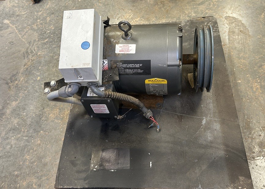 Baldor "10hp" Compressor Motor & Starter - Durham, ON