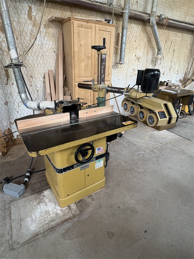 Powermatic "27" Shaper with Powerfeeder