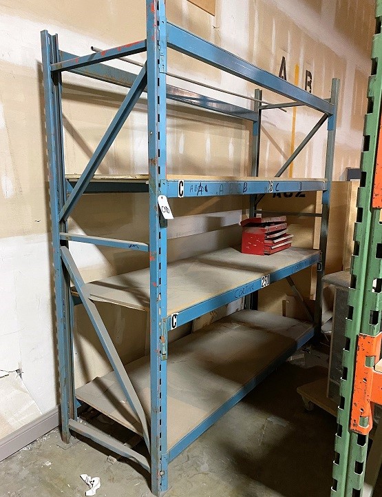 (1) Section of Racking/Shelving - as seen in Photos