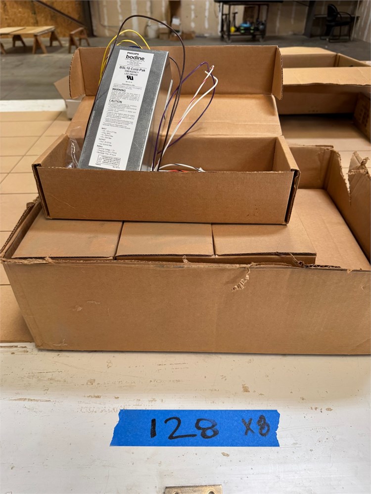 Philips "BSL 10 Cold-Pak" LED Transformers - Qty (8)