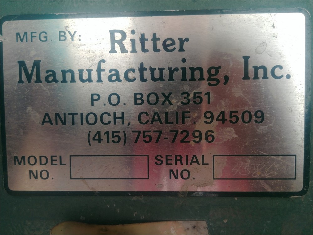 Ritter "R-700" Edge Sander