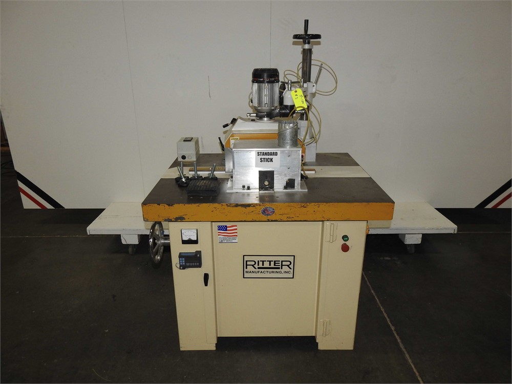 RITTER "R1175ST" Sticking Shaper with Steff 2038 PowerFeed