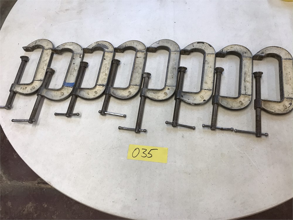 "C" Clamps (8) each