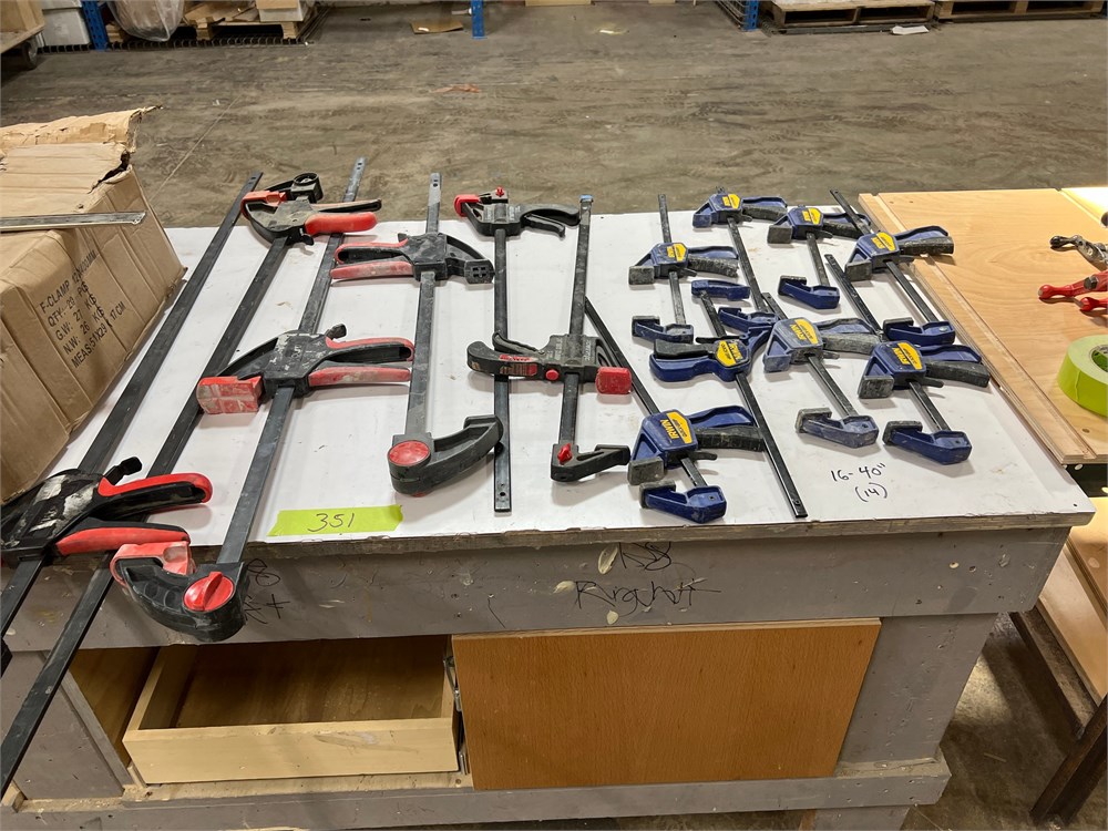 Fourteen (14) Hand Clamps