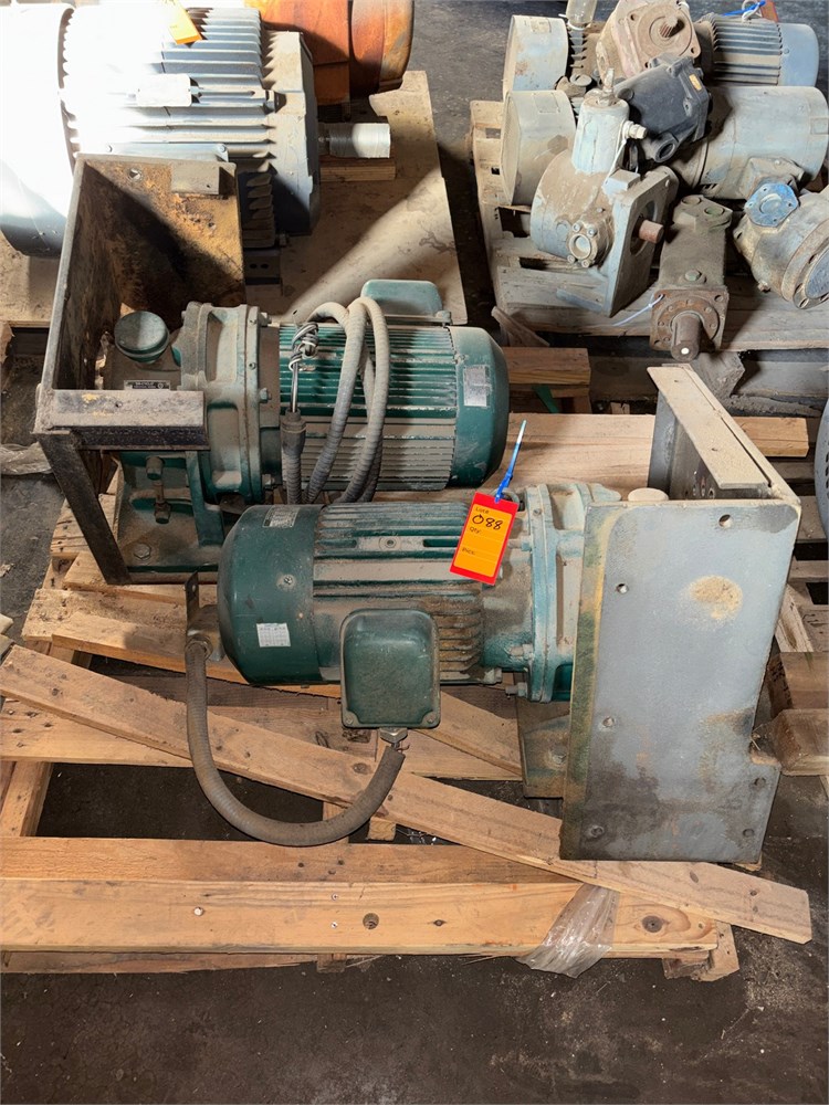 Lot of (2) Electric Motors as pictured