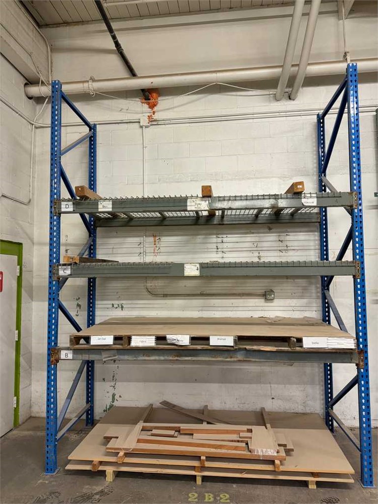 Pallet Rack with Contents