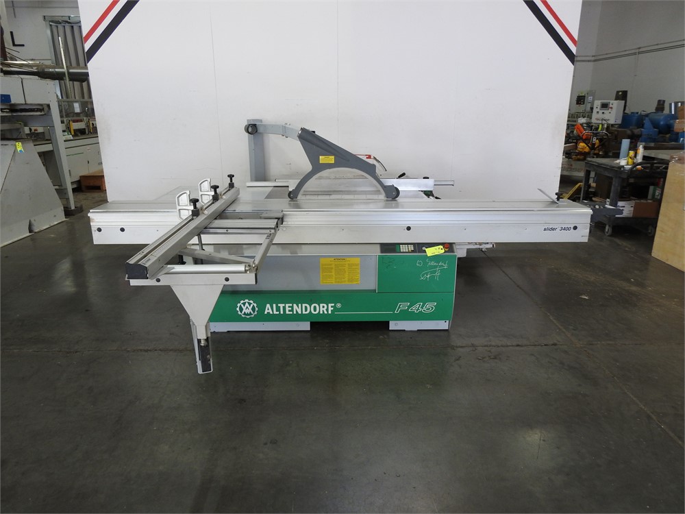 ALTENDORF "F45-3400 2006 COLLECTION SERIES" HEAVY DUTY SLIDING TABLE SAW