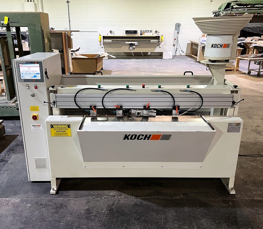 Koch "Sprint PTP-3-1300" CNC Bore, Glue & Dowel Insertion Machine