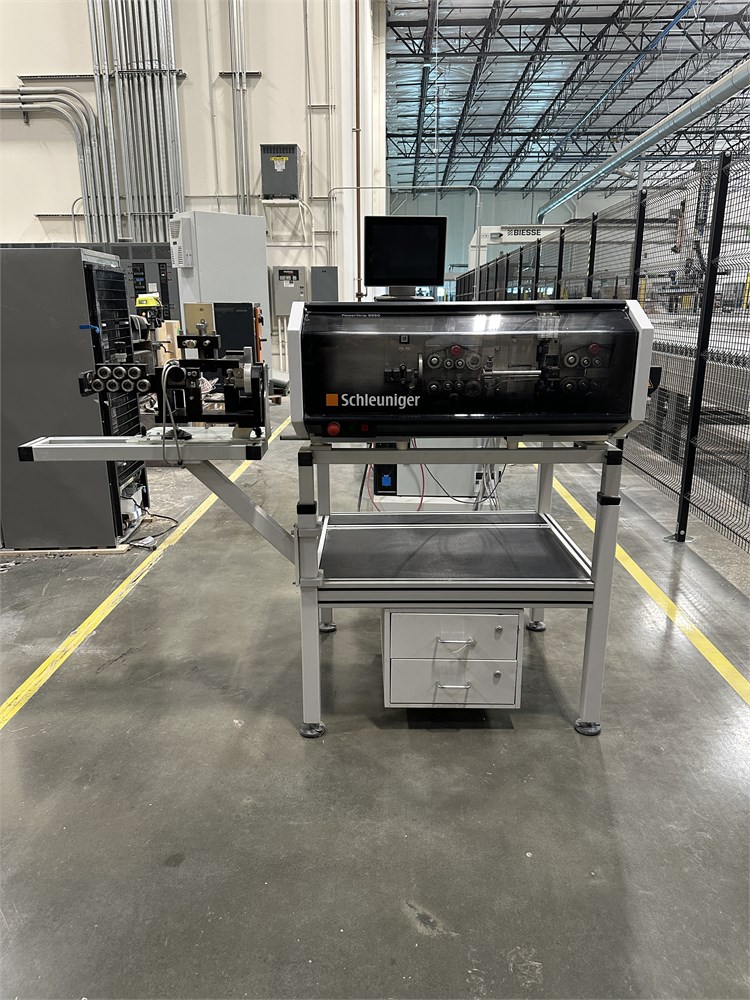 Schleuniger "PowerStrip 9550" Automatic Wire Stripping/Cut Machine