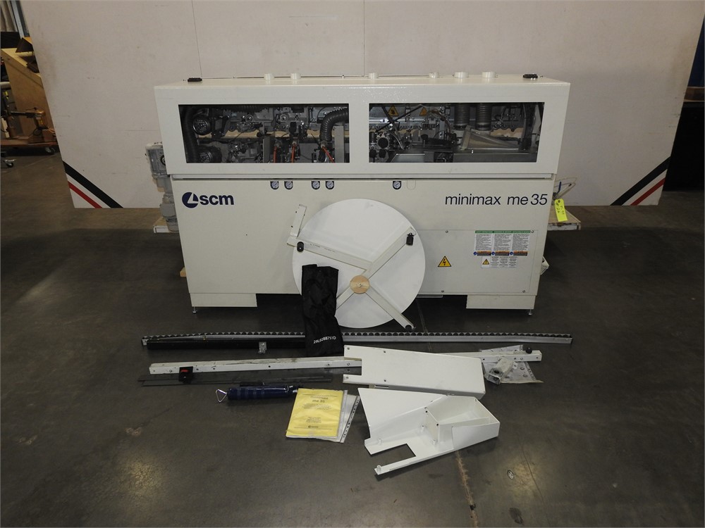 SCM/MINIMAX "ME-35TR3" BRAND NEW EDGEBANDER(FREIGHT DAMAGED-SEE PICTURES), 2019