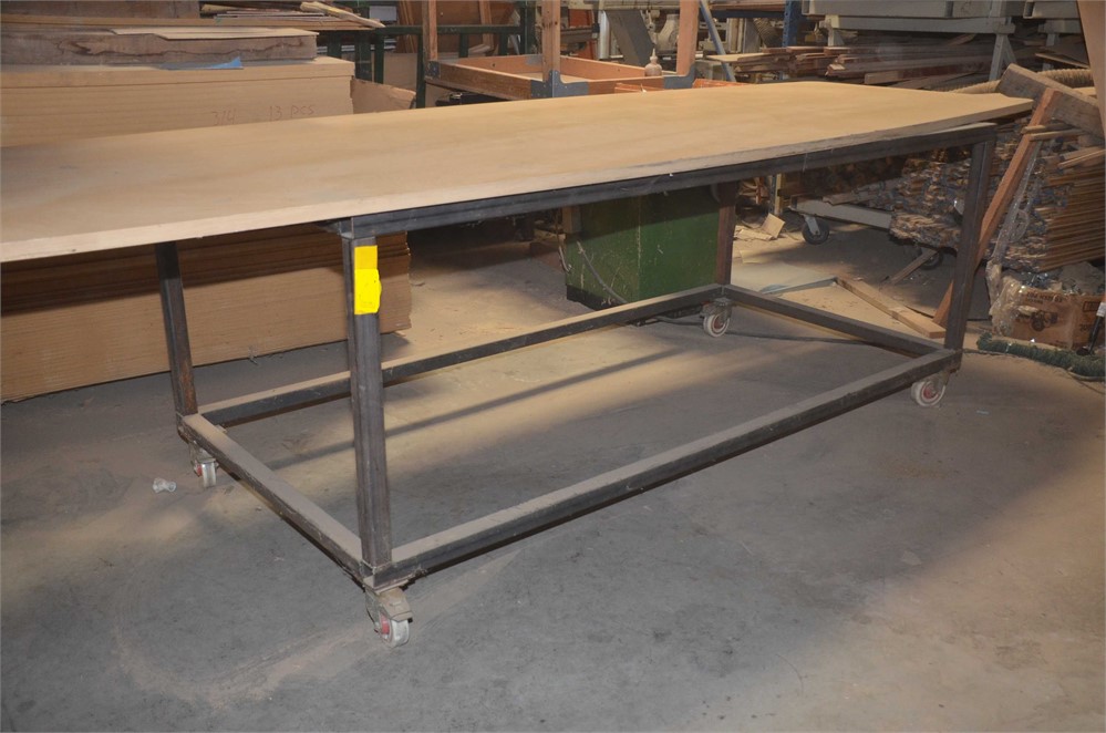 Steel work benches Qty. (2)